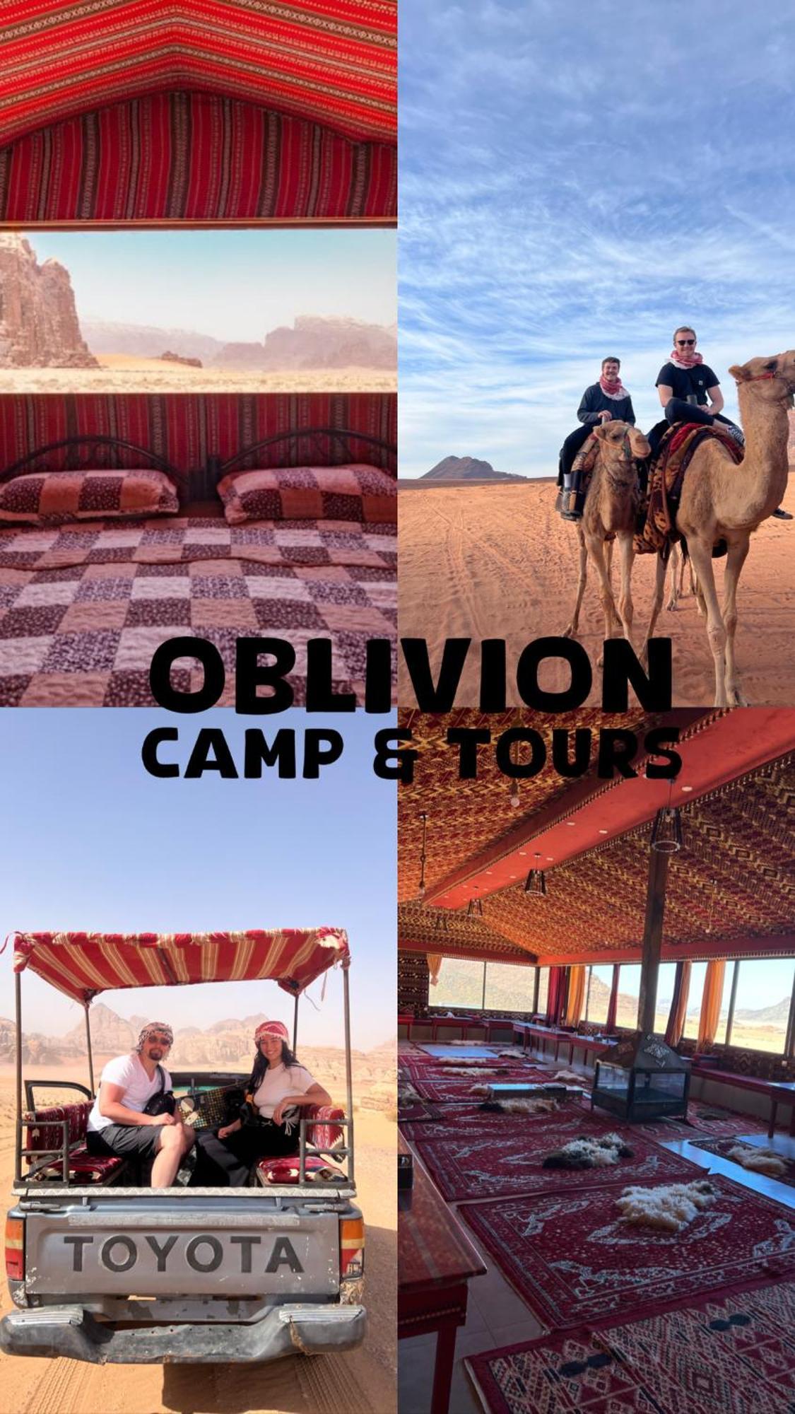 Oblivion Camp Hotel Wadi Rum Exterior photo